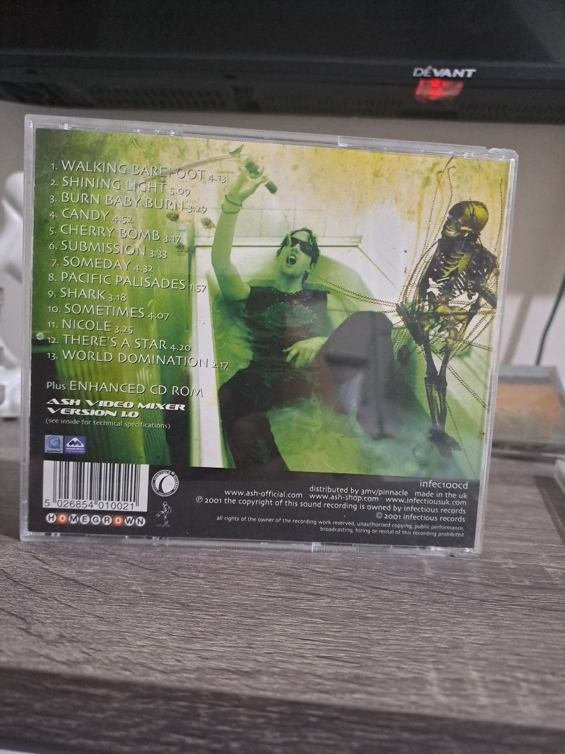 ASH Free All Angels Album CD (Category: CDs & DVDs) located in Las Pinas. Submitted by cobieshop (Listing ID 1469097337, Image 2). Description: 💿CD FOR SALE | ORIGINAL & COLLECTIBLE CDs 📀 Item: [Free All Angels- ASH] 📌 Condition: [NM] 📦 Inclusions: [CD, Case, Booklet, etc.] ✅ Actual item shown in photos ✅ Please check the photos and read the condition details before purchasing ✅ Secure packaging for shipping ✅ Message me for inquiries or addi