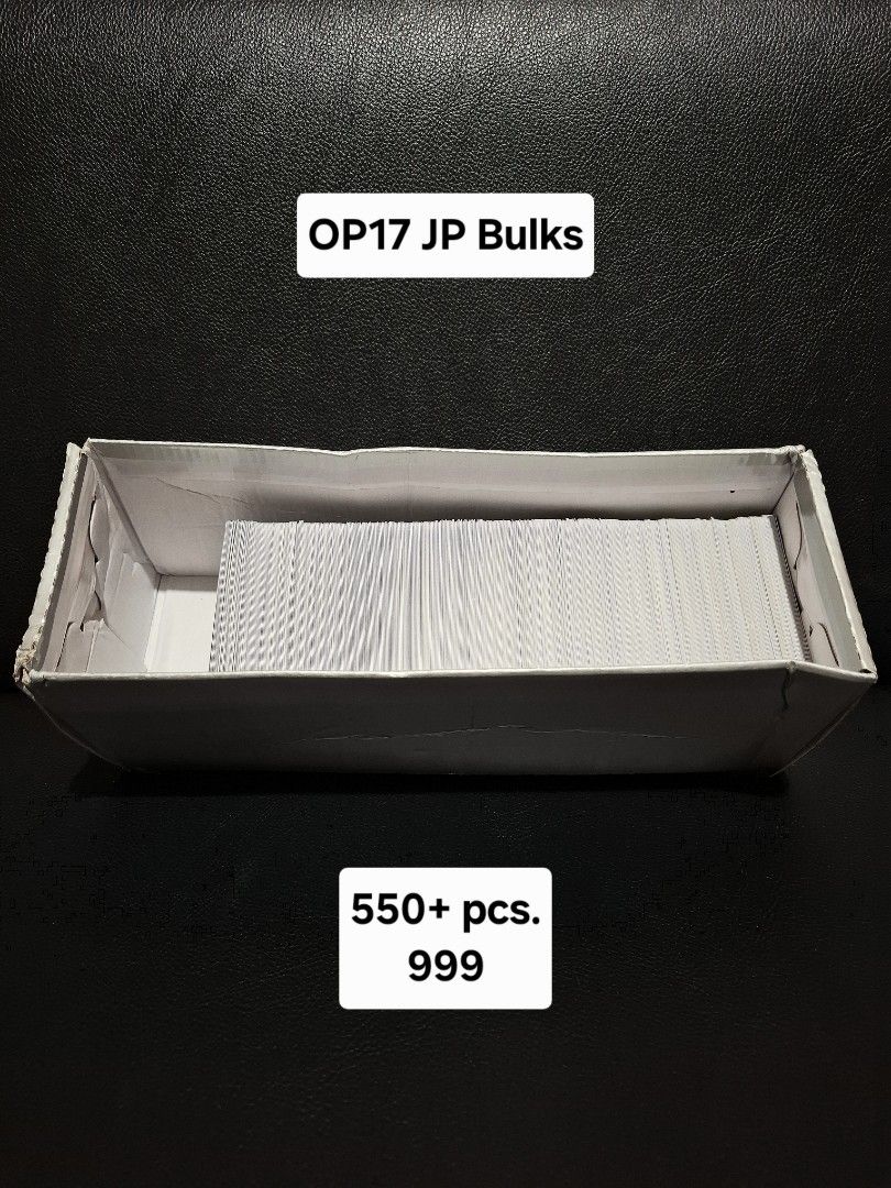 Assorted characters (Category: Raw Singles) located in Muntinlupa City. Submitted by jcendique (Listing ID 1469130230, Image 1). Description: One Piece Card - Bulks - Prices on each photo.