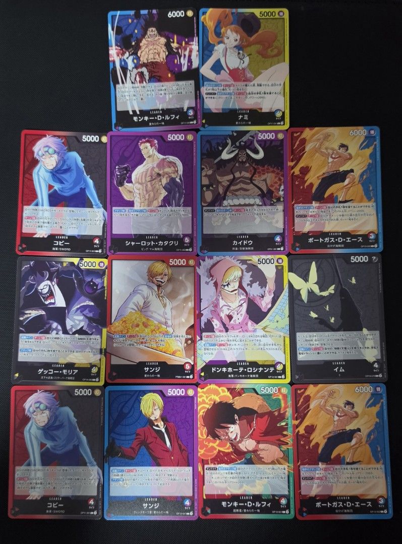 Assorted characters Leader (Category: Raw Singles) located in Taytay. Submitted by king_ayamiku (Listing ID 1469099655, Image 1). Description: .