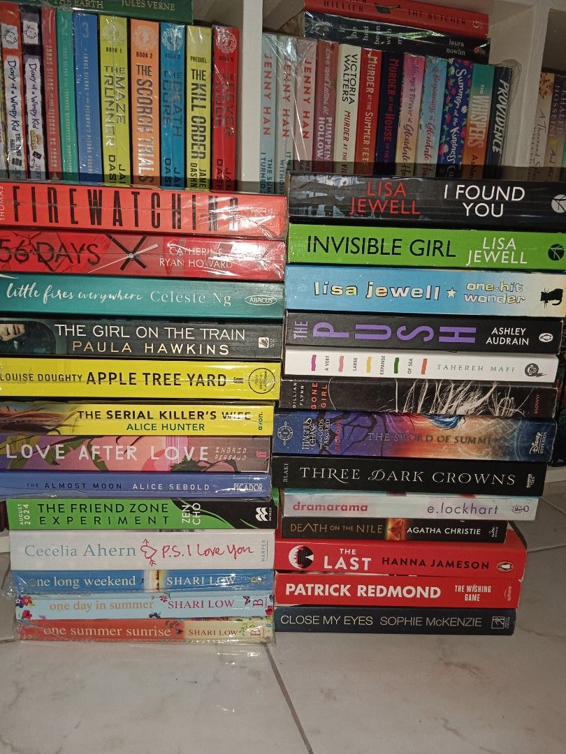 Assorted Fiction and Thriller Paperback Novels Collection (Category: Storybooks) located in Manila. Submitted by rosareads (Listing ID 1468957878, Image 1). Description: price starts at 99-399 .