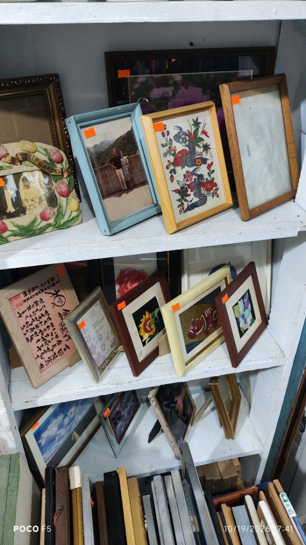 Assorted japan surplus Picture Frames (50pcs) (Category: Frames & Pictures) located in Quezon City. Submitted by ralphralph (Listing ID 1469026582, Image 3). Description: - Variety of finishes: Wood, metal, and glass - Multiple sizes and styles available - Perfect for photos, art prints, or certificates - Buy individual pieces or take the whole lot selling as-is.
