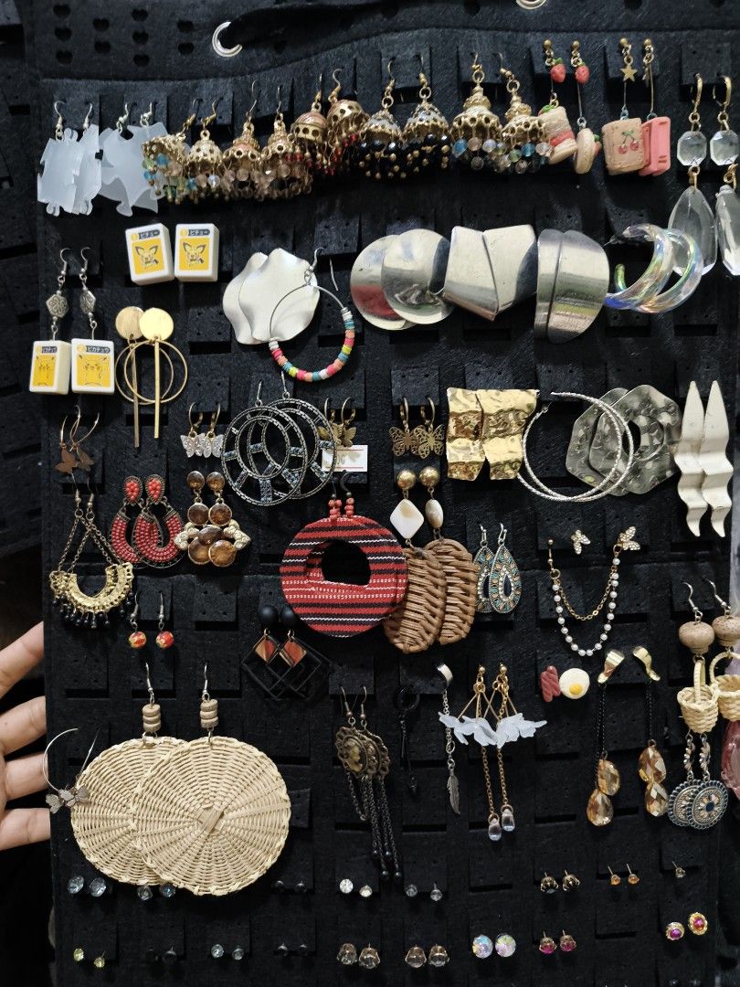 Assorted Statement Earrings Collection (Category: Earrings) located in Caloocan City. Submitted by surplusandbnewshop (Listing ID 1469059913, Image 1). Description: .
