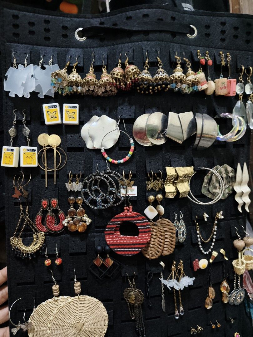 Assorted Statement Earrings Collection (Category: Earrings) located in Caloocan City. Submitted by surplusandbnewshop (Listing ID 1469059913, Image 2). Description: .