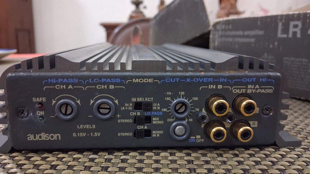 Audison LR 435 XR Class AB 4-Channel Car Amplifier (Category: Soundbars, Speakers & Amplifiers) located in Manila. Submitted by rlv777 (Listing ID 1469038508, Image 3). Description: for sale! price: 10,000 📌 serious buyers only! ⚠️ in pristine condition no issues, well kept bought bnew @ the listening room for audiophile and purists very warm and lush natural sound almost close to vacuum tubes amplifiers! class AB 4 channel amplifier Audison LR 