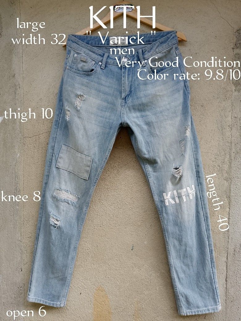 AUTHENTIC! " KITH (Varick) MEN " (Category: Jeans) located in Danao, Cebu. Submitted by psychypymb40965 (Listing ID 1469104325, Image 1). Description: details are in first photo ‎pm/dm for other details,issues or transactions ‎negotiable! 👊😁 ‎2nd Account Available Shoes, Bags, Sandals, Slippers & more footwear just click the link below 💚👇😁❤️ or follow for update stocks. ‎https://www.carousell.ph/u/azaiahnere02/?t-id=PJuARdaOwh_1792405350100&