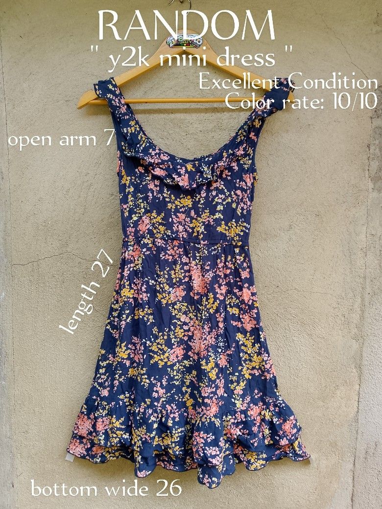 AUTHENTIC! " RANDOM (y2k mini dress) WOMEN " (Category: Dresses) located in Danao, Cebu. Submitted by psychypymb40965 (Listing ID 1469091460, Image 1). Description: details are in first photo ‎pm/dm for other details,issues or transactions ‎negotiable! 👊😁 ‎2nd Account Available Shoes, Bags, Sandals, Slippers & more footwear just click the link below 💚👇😁❤️ or follow for update stocks. ‎https://www.carousell.ph/u/azaiahnere02/?t-id=PJuARdaOwh_
