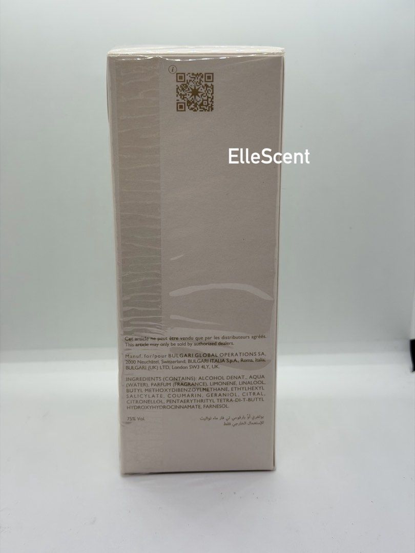 Authentic Bvlgari Eau Parfumée au Thé Vert UNISEX (Category: Fragrance & Deodorants) located in Mandaluyong City. Submitted by elle_scent (Listing ID 1468957675, Image 3). Description: LAST PRICE POSTED BVLGARI EAU PARFUMÉE AU THÉ VERT – EAU DE TOILETTE 75ML UNISEX ✨ Fresh, Clean & Elegant Fragrance! A timeless, refreshing fragrance perfect for those who love a clean, light, and sophisticated scent. Inspired by the freshness of green tea, it offe
