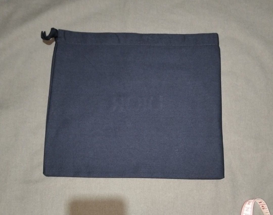Authentic DIOR dust bag dustbag (Category: Luxury Bags & Wallets) located in Zamboanga. Submitted by luxuryaccessories_ella.2022 (Listing ID 1469077809, Image 3). Description: Authentic 👉looks new 👉sized by cm ( centimeters) 👉 already wash 👉add sf 👉Loc po is Mindanao 👉 shipping thru J &T add 89 sa sf 👉MOP:Gcash or BPI.