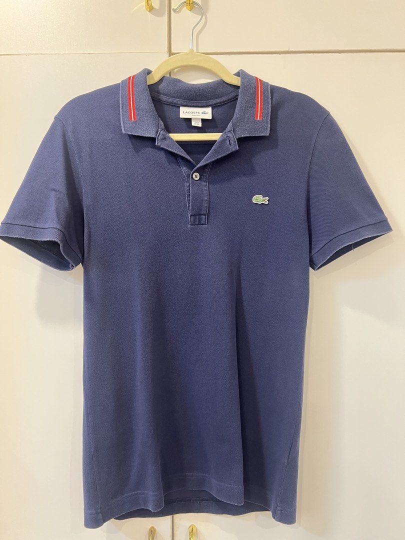 AUTHENTIC Lacoste Polo Shirt (Category: Others Tops) located in Quezon City. Submitted by allianuh.edar (Listing ID 1469108974, Image 3). Description: - authentic Lacoste polo shirt - 600 each - Material: Classic, breathable piqué cotton with button plackets - Condition: Clean, well-maintained, and ready to wear.