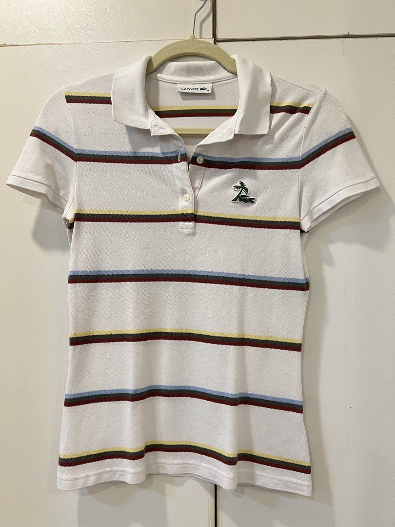 AUTHENTIC Lacoste Polo Shirt (Category: Others Tops) located in Quezon City. Submitted by allianuh.edar (Listing ID 1469108974, Image 1). Description: - authentic Lacoste polo shirt - 600 each - Material: Classic, breathable piqué cotton with button plackets - Condition: Clean, well-maintained, and ready to wear.