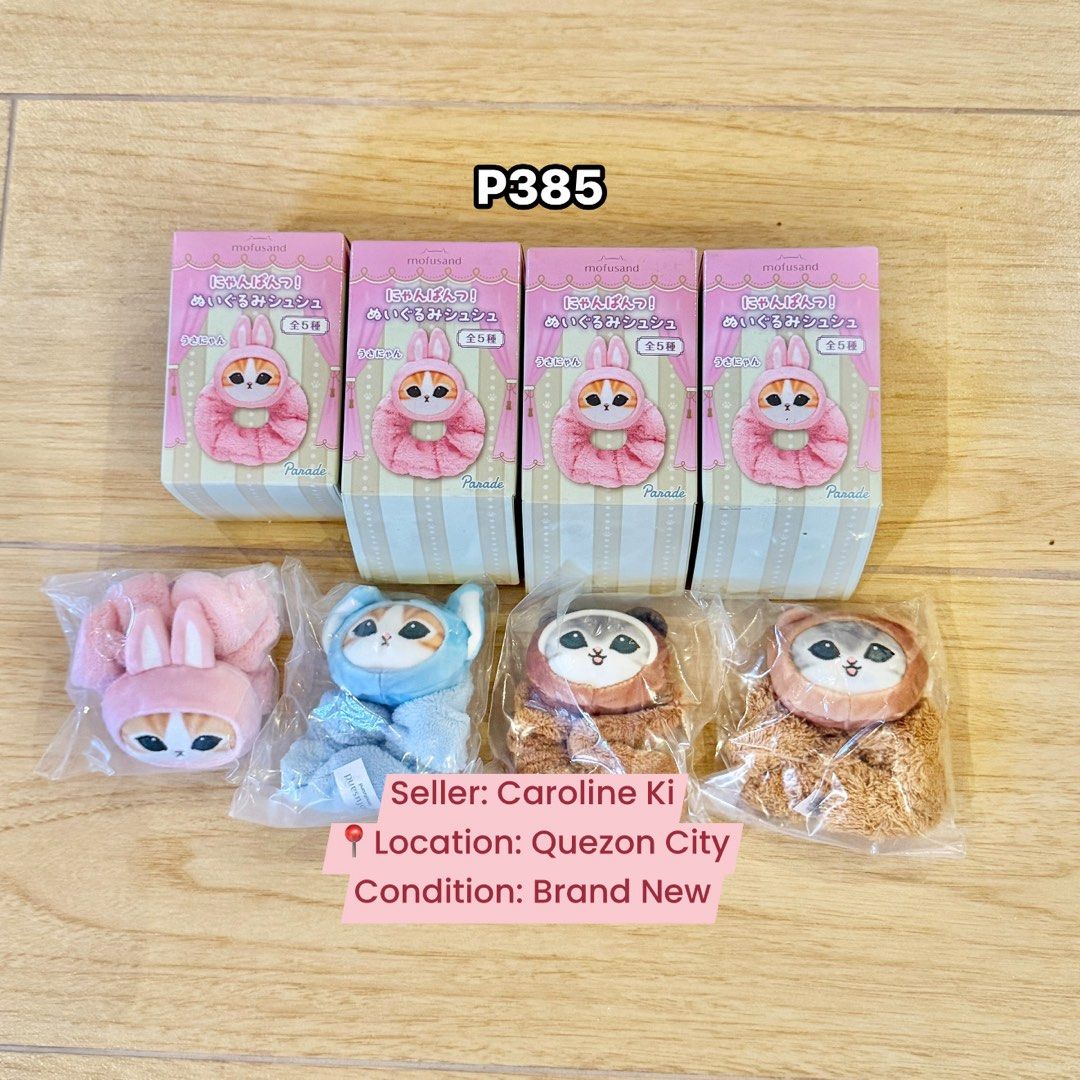 Authentic Mofusand Hair Tie (Category: Hair) located in Quezon City. Submitted by eskyanolvia (Listing ID 1468985229, Image 1). Description: .