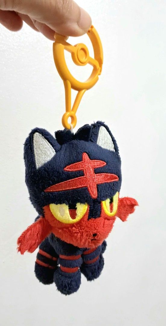 Authentic Pokémon Litten Plush Keychain | Like New w/o Tag (Category: Plushies & Soft Toys) located in Quezon City. Submitted by curatedbymissgee (Listing ID 1469035689, Image 2). Description: 🔥 Authentic Pokémon Litten Plush Keychain | Brand New with Tag 🐱🖤 Calling all Pokémon fans and Litten lovers! 🧡 Add this adorable Fire-type Pokémon to your collection or give your everyday bag a fun Pokémon-inspired touch! ✨ Why You'll Love It: 🏷️ Auth