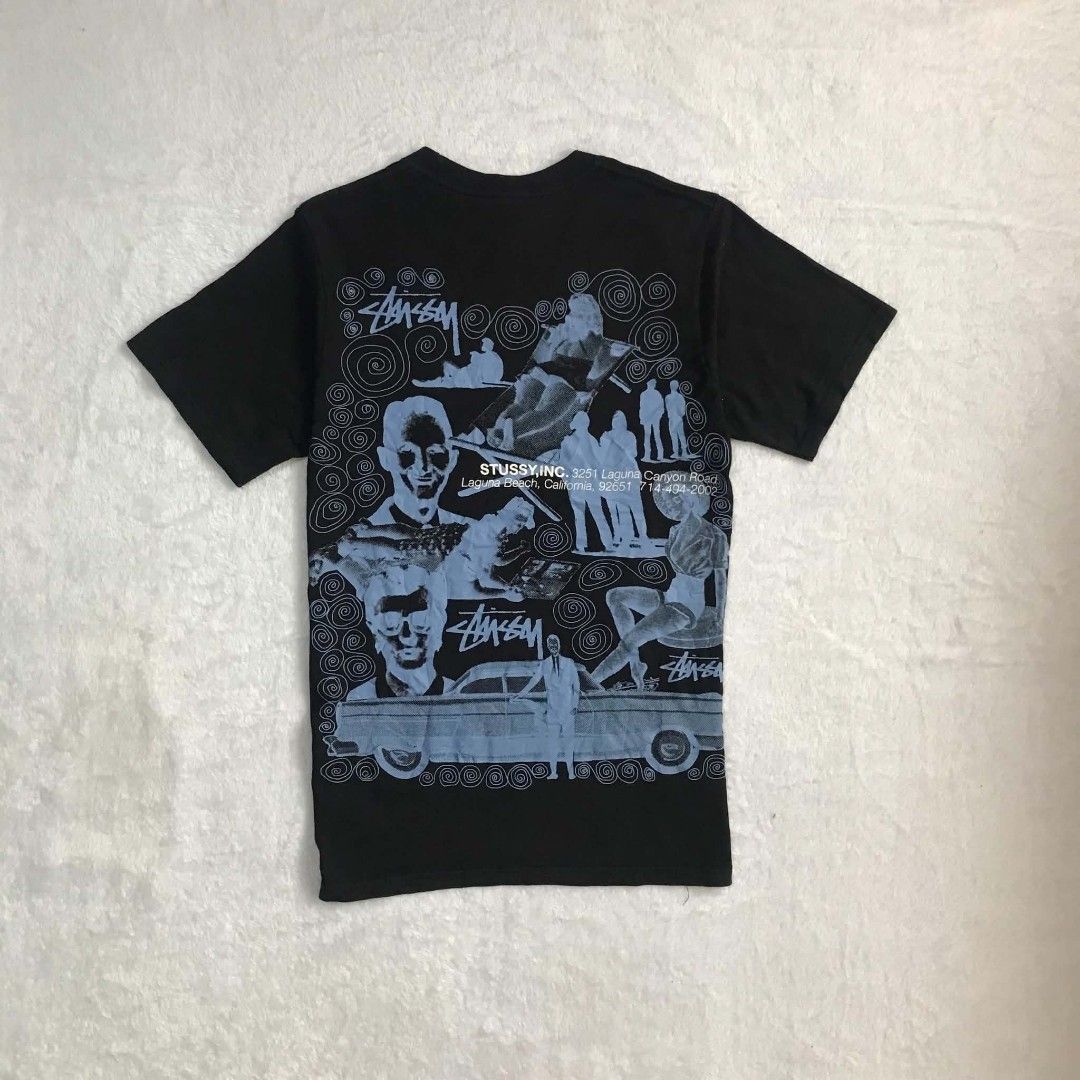 (Authentic) STUSSY IN CROWD LAGUNA (Category: Activewear) located in Cebu City. Submitted by kevinthrift (Listing ID 1468961979, Image 2). Description: STUSSY LAGUNA BEACH (Authentic) Excellent Condition Size: Small Dimes: Length 28 Width 19 Color rate: 9.2/10 -Hairlines -Need Wash 📍 Cebu.