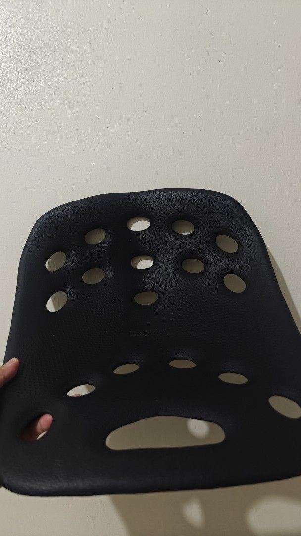 BackJoy Posture Plus Health Care Cushion Black (Category: Braces, Support & Protection) located in Quezon City. Submitted by bmbmrsl (Listing ID 1469093322, Image 1). Description: - Item: BackJoy Posture Plus Cushion - Color: Black - Condition: Like new with original tags and Certilogo authenticity sticker - Weight Capacity: 45 to 135 kg - Key Benefits: Relieves lower back/lumbar pressure and corrects sitting posture - Material: Durable composite