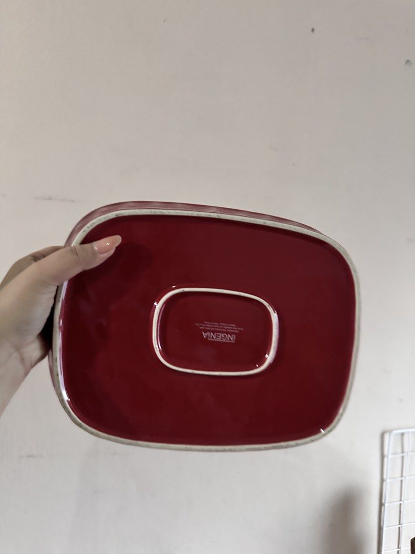 Baking Dish Red Ceramic (Category: Dinnerware & Cutlery) located in Las Pinas. Submitted by chi.closet.sale (Listing ID 1469141389, Image 2). Description: .
