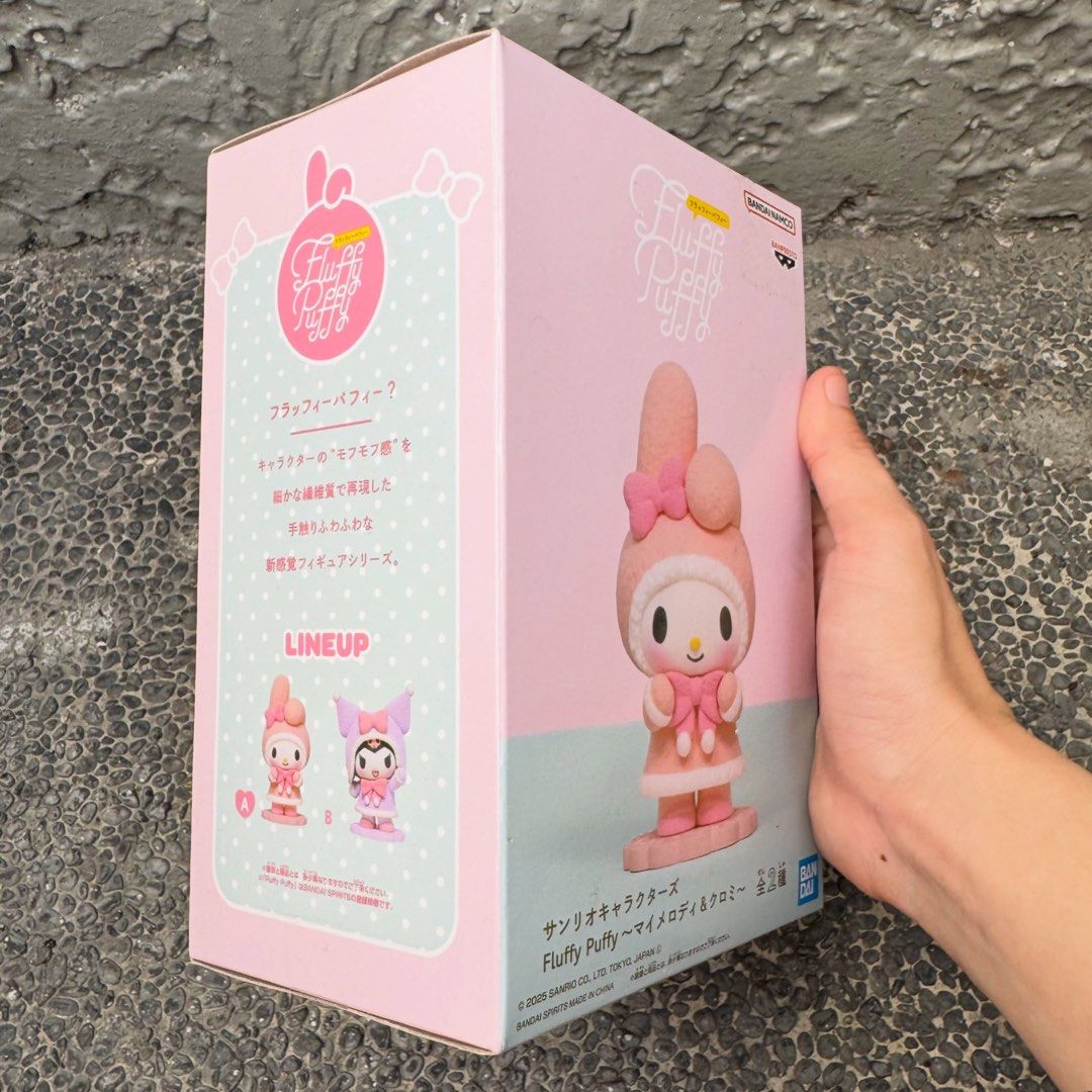 Sanrio My Melody Fluffy Puffy (Category: Figurines & Statues) located in Mandaluyong City. Submitted by pmlvsqz (Listing ID 1468965957, Image 2). Description: Brand New. Sealed. Japan-bought. #Sanrio #SanrioCharacters #MyMelody.