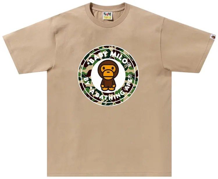 BAPE ABC Camo Milo Busy Works Tee (Category: Tshirts & Polo Shirts ) located in Manila. Submitted by nichhee (Listing ID 1469084036, Image 1). Description: BAPE ABC Camo Milo Busy Works Tee Color: Beige/Green Size: XL (21” × 29”) Price: P5,500 100% LEGIT DM to purchase All sales final.