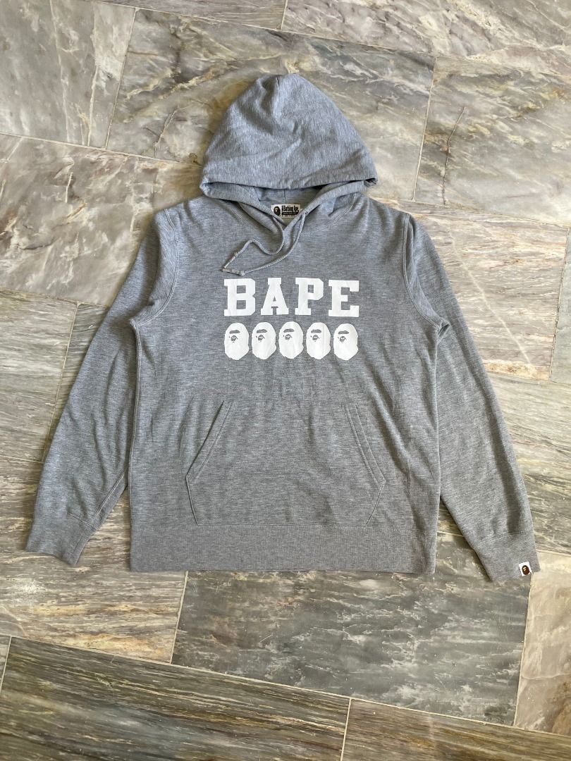Bape Hoodie (Category: Hoodies) located in Lucena. Submitted by 0174.archive (Listing ID 1468948087, Image 1). Description: very good used condition no flaws Actual Measurements (inches) Chest (pit to pit): 22.5 Length: 28.5 Shoulder:19.5 Sleeve: 27.5 Message before buying. Items are pre-loved / second hand used. Manage your expectations. Buy with confidence. No return no exchange..