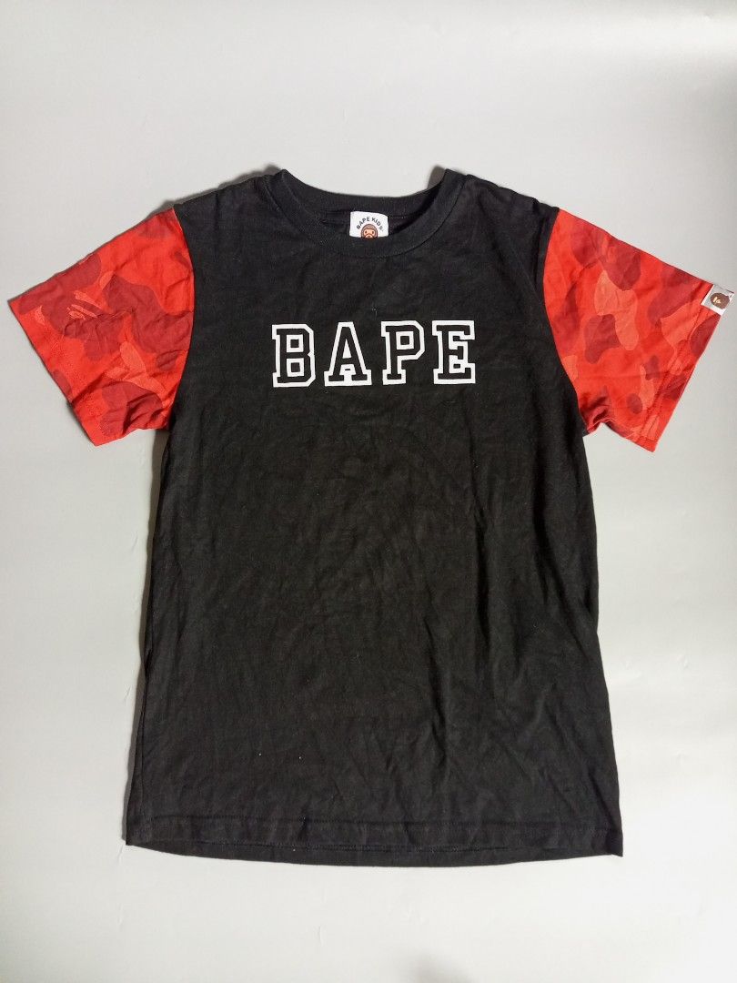BAPE KIDS (Category: Babies & Kids Fashion) located in Surallah. Submitted by miggyboiy (Listing ID 1469045582, Image 1). Description: BAPE KIDS Size 130 on tag 16x22 5-6 yrs old 9.8 color rate Like new condition No issues Location: Surallah, South Cotabato, Mindanao, 9512 📌.