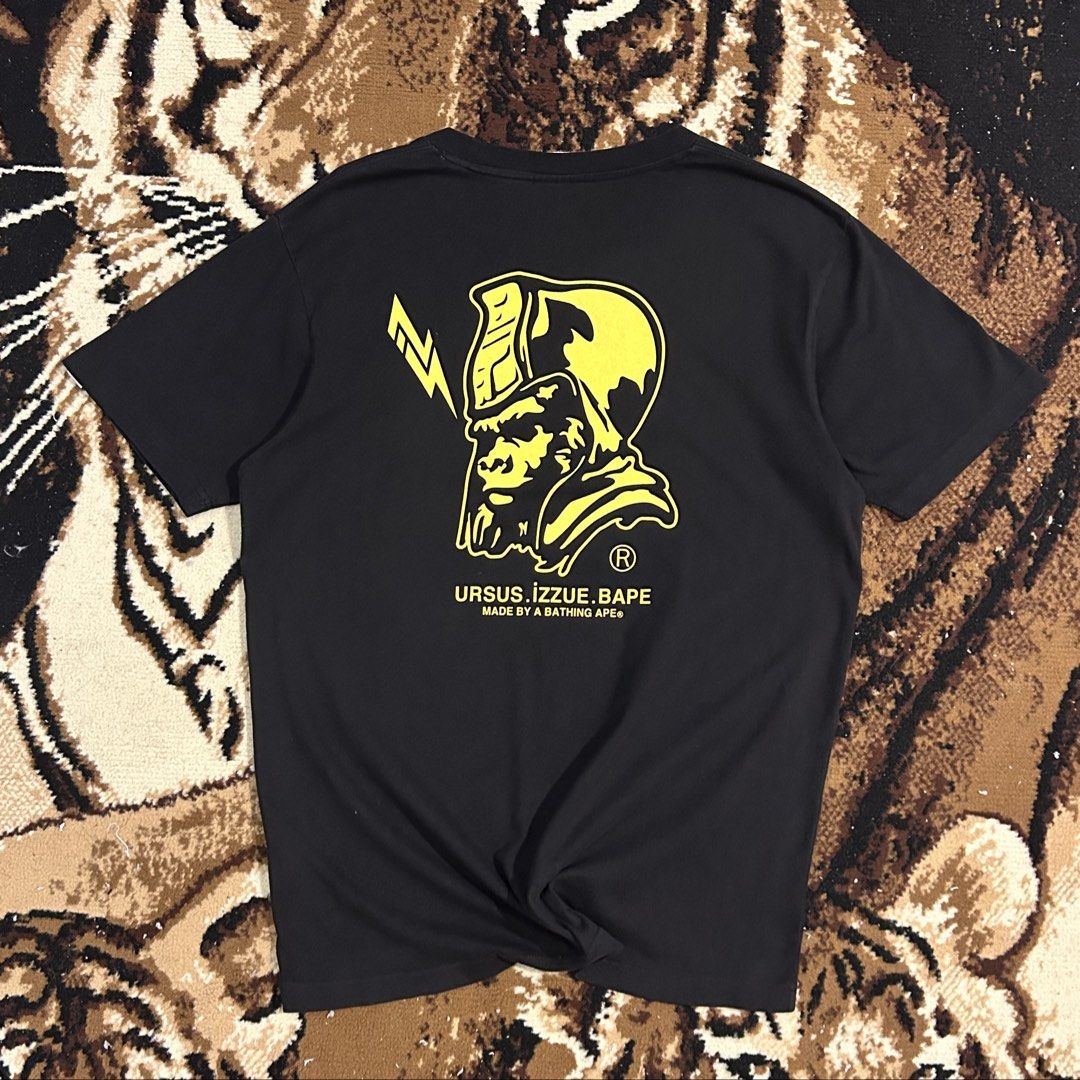 Bape x Ursus General tee (L) (Category: Tshirts & Polo Shirts ) located in Manila. Submitted by live.love.garments (Listing ID 1469156873, Image 1). Description: size large 22x29 excellent condition authentic shipped via jnt.