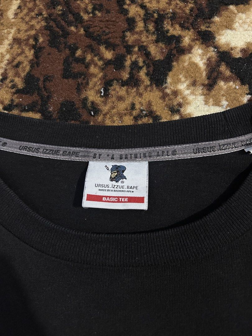 Bape x Ursus General tee (L) (Category: Tshirts & Polo Shirts ) located in Manila. Submitted by live.love.garments (Listing ID 1469156873, Image 3). Description: size large 22x29 excellent condition authentic shipped via jnt.