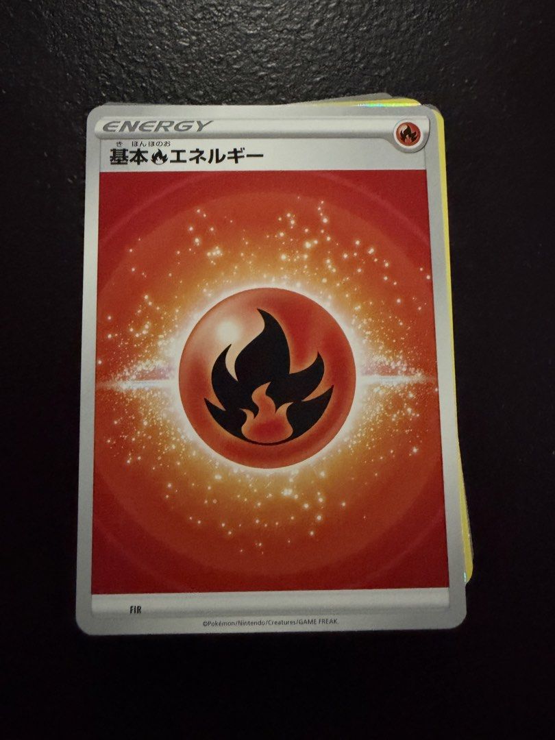 Basic Energy Card (Fire) Start Deck 100 / Special Deck Sets (Category: Raw Singles) located in Marikina City. Submitted by jpcollectiblesph (Listing ID 1469073330, Image 1). Description: .
