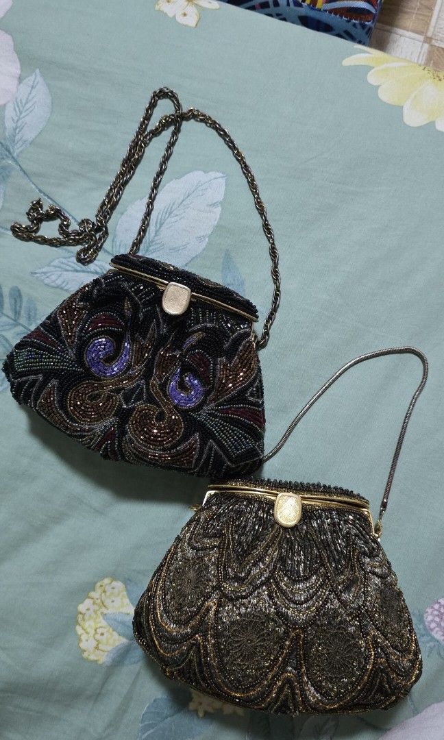 Beaded pouch clutch (Category: Purses & Pouches) located in Manila. Submitted by loved_collections (Listing ID 1468985298, Image 2). Description: like new! japan surplus 980 for each pouch only! SALE!.