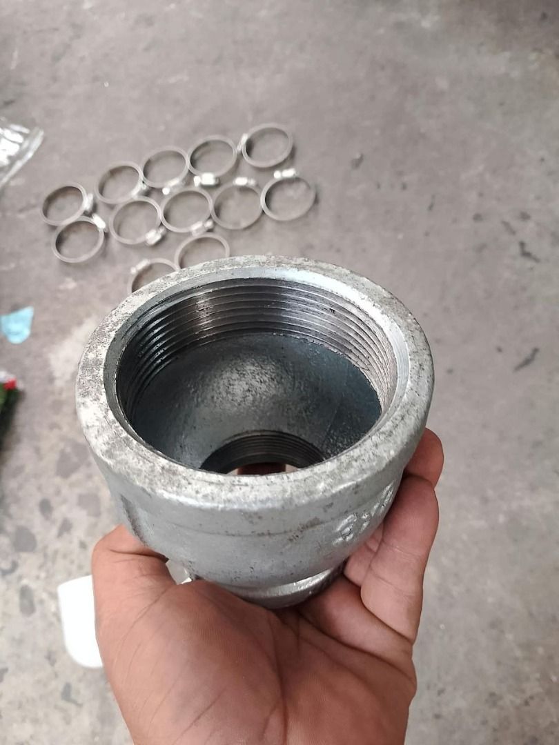 Bell Reducer, G.I. Specs: 3" x 2" dia., (Category: Home Improvement Tools & Accessories) located in Manila. Submitted by 09171479278_elsie. (Listing ID 1469015198, Image 2). Description: Bell Reducer, G.I. Specs: 3" x 2" dia.,.