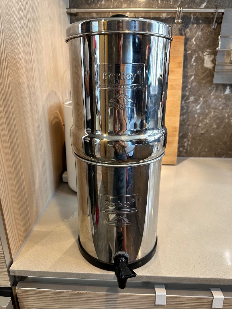 Berkey Stainless Steel Gravity Water Filter System, 家庭電器, 廚房電器, 濾水器及飲水機 ...