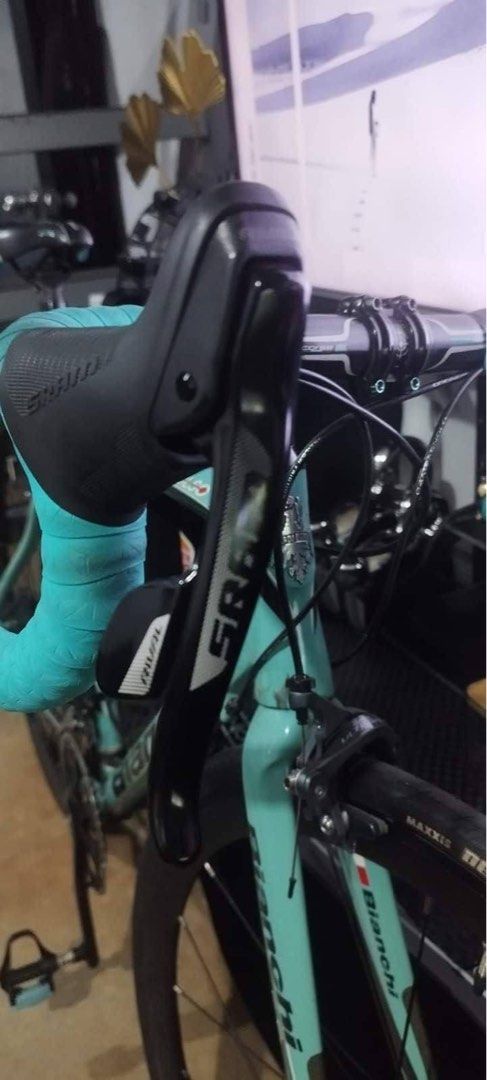 Bianchi Impulso RB (Category: Bicycles) located in Cainta. Submitted by vdg329 (Listing ID 1468963562, Image 2). Description: Bianchi Impulso model Size 52 toptube 49 seatube SRam Rival. 11 speed model Sti fd and rd Sram red cogs 11-32 Crank set fsa 50-34 170 arm Ultegra brake caliper Racework wheels Reparto cockpit Stem 110/hbar 42cm Sadle and seatpost With pedal Meetup: Lower Antipolo/Marikina area only.