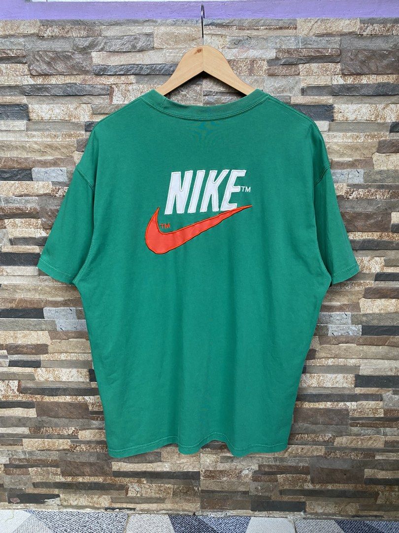 Big logo Nike Tshirt (Category: Tshirts & Polo Shirts ) located in Labrador. Submitted by jristhrift (Listing ID 1469074831, Image 2). Description: Dimes W:23.1 L:29 Issue: none Condition: excellent Cr: 9/10 Price: ₱549+sf.