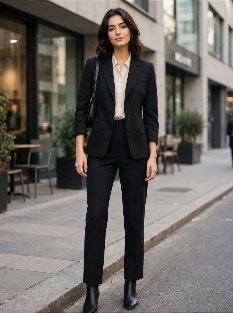 Black Blazer (Category: Coats, Jackets and Outerwear) located in Las Pinas. Submitted by apples_here (Listing ID 1468991814, Image 2). Description: Slighty used Not using anymore Small Black Pocket on both sides Unlined.