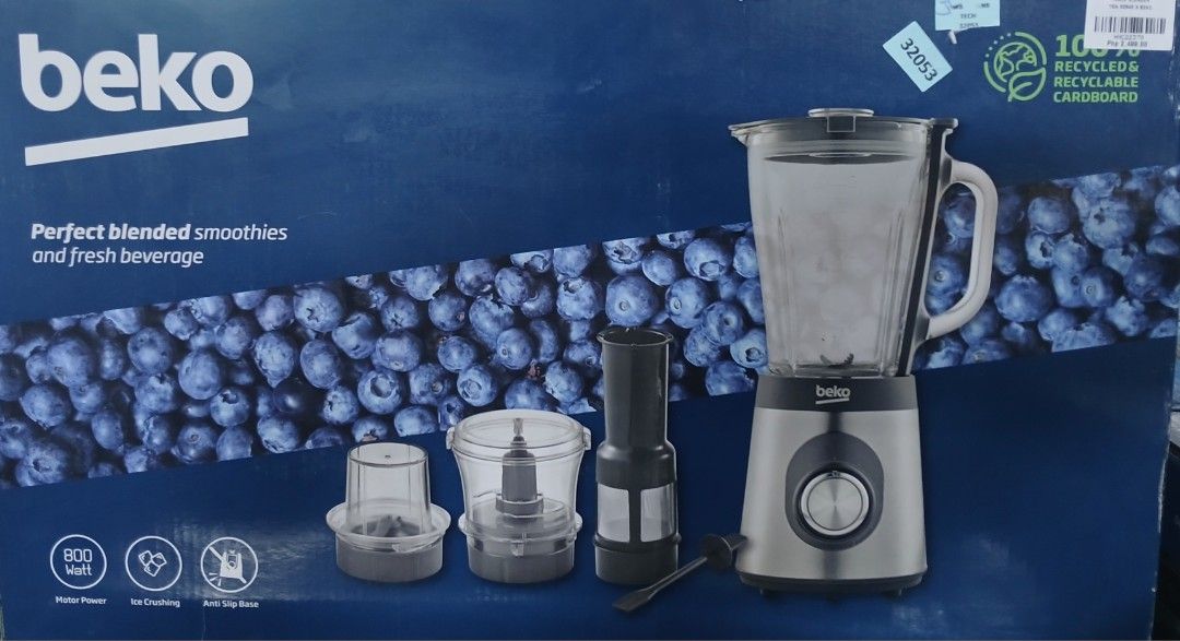 Blender 800W 220V Beko (Category: Juicers, Blenders & Grinders) located in Manila. Submitted by sc_arvin (Listing ID 1468991343, Image 1). Description: .