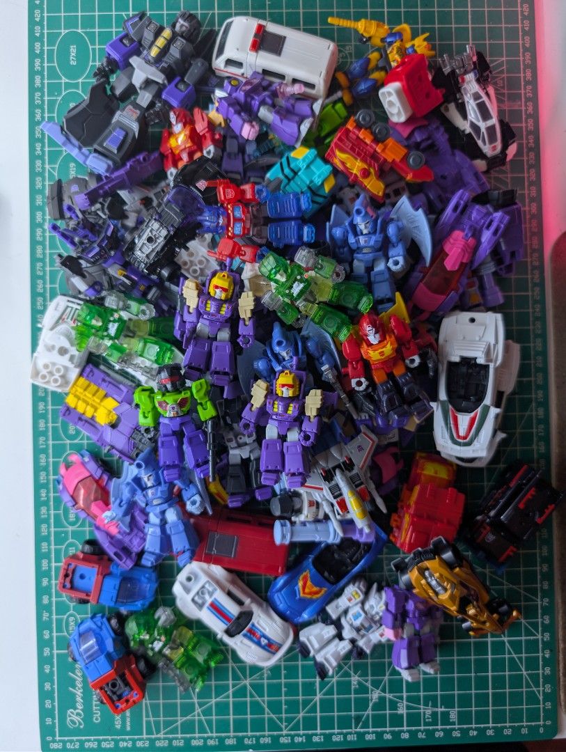 Blokees Transformers Figures Assorted Bulk (Used) (Category: Designer & Blind Box Toys) located in Manila. Submitted by echollect (Listing ID 1468950886, Image 1). Description: ⚠️ PLEASE READ BEFORE PURCHASING: ​50+ Pieces Bulk Blokees Figures! ​Great source of extra parts for customs and kitbashing! ​Condition: Heavily used / play-worn condition. ​Completeness: Figures are incomplete with missing parts. Some figures are assembled with mixed or m