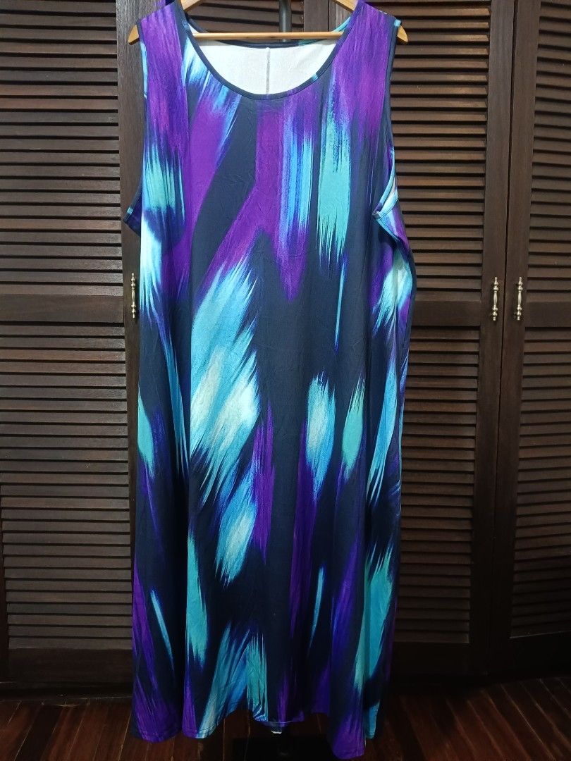Blue and Purple Abstract Dress (Category: Dresses) located in Manila. Submitted by byjrb (Listing ID 1469055705, Image 1). Description: 🛍️ Brand-new items from SHEIN, Emery Rose, Zaful, No brand & more! Size : XXL to XXXL 📦 Shipping: LBC / J&T / Lalamove 💸 MOP: GCash / BPI only Note : Brand is listed as SHEIN for listing purposes. All items are sourced from shein-bales. Shipping schedule. Wednesday and Saturday : shipping day..