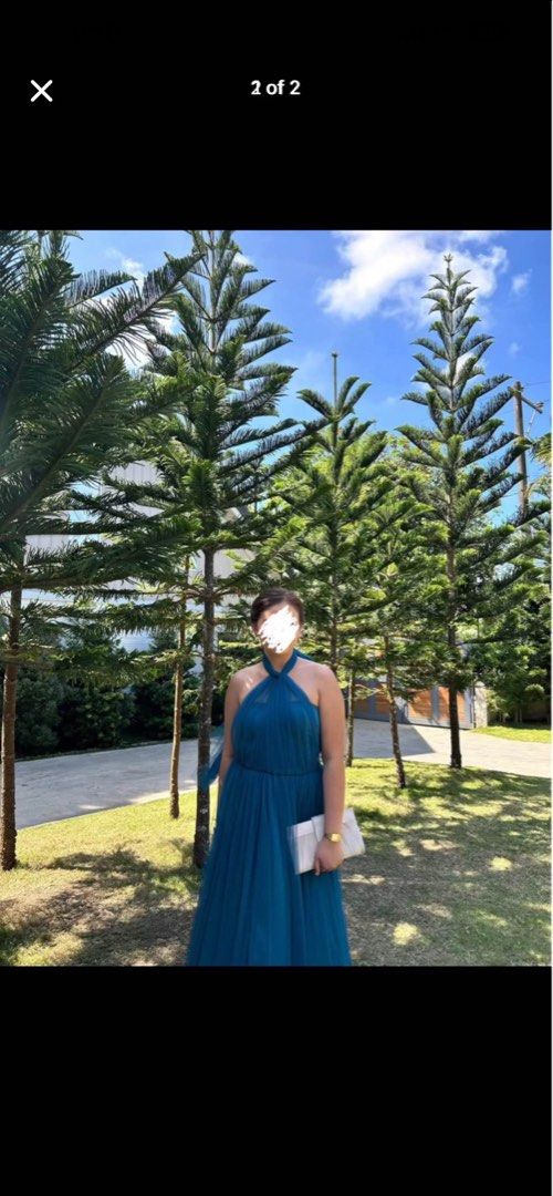 Blue bridesmaid dress (Category: Dresses) located in Manila. Submitted by grandcloud_4a12b7 (Listing ID 1469074393, Image 1). Description: .