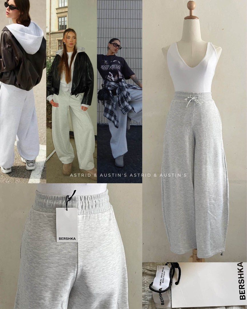 BNWT BERSHKA plush barrel trouser (Category: Other Bottoms) located in Dasmarinas. Submitted by allisongrey1323 (Listing ID 1468948743, Image 1). Description: BNWT BERSHKA plush barrel trousers XS - (w: 24-30 l:38) orig price: 2,295 price: 1,200.