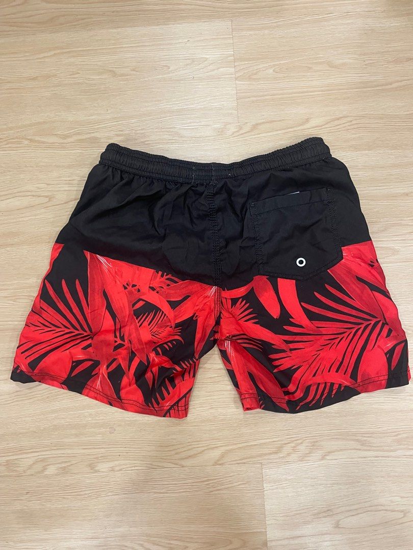 Board Shorts black and red print (Category: Swim Trunks & Board Shorts) located in Manila. Submitted by bedlambuzz (Listing ID 1469105038, Image 3). Description: WYSIWYG ALL JEANS ARE USED BUT FULLY WEARABLE BUTTONS AND ZIPPERS INTACT MAY HAVE SLIGHT DISCOLORATION OR SMALL FLAWS.