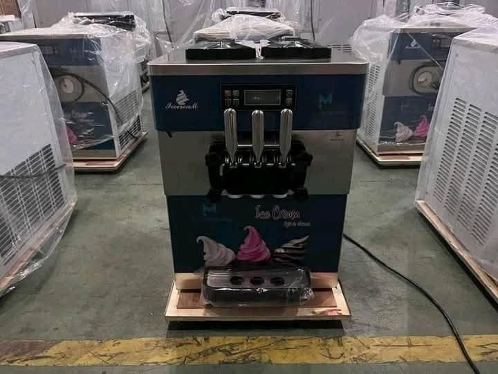 Brand New 3 Nozzle Ice Cream Machine (Category: Ice-cream Makers) located in Davao. Submitted by oddmountain.160a9c (Listing ID 1468970422, Image 3). Description: Brand New Original Items Comes with 2 years warranty *100% Original And Legit *All Accessories include Freebies *All items are available *Buy 2 Get 1 Free.