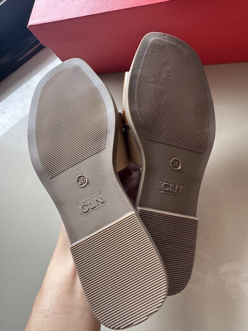 Brand New CLN Priscilla Slides (Category: Flats & Sandals) located in Iloilo. Submitted by trixthedreamer (Listing ID 1469159189, Image 3). Description: FOR SALE: Brand New CLN Priscilla Slides Size: 36 Color: Brown PRICE: Php699 only (Original price is Php1,499) For pick up at Festive Walk Mall or can do meet ups within Iloilo City or book a rider of your choice. Please send a DM for more details..