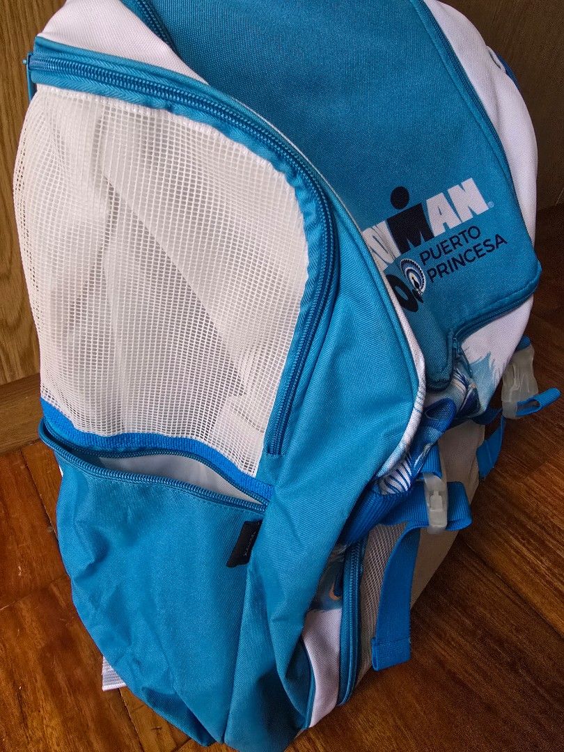 Brand New IM70.3 Puerto Princesa Backpack (Category: Backpacks) located in Taguig. Submitted by dhescabero (Listing ID 1468931969, Image 3). Description: IM70.3 Puerto Princesa Backpack with shoe compartment at the bottom, front side pockets, laptop sleeve inside php900 Strictly no reservations. item is only considered sold once fully paid location Acacia Estates Taguig. shipping via lalamove or J&T. SF shouldered by buyer..