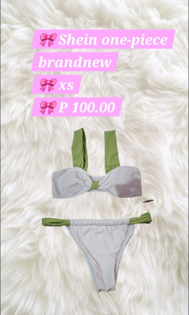 Brandnew Shein Two Piece (Category: Bikinis & Swimsuits) located in Makati City. Submitted by sincerlykimberly (Listing ID 1469072645, Image 1). Description: 🎀 shipping fee will be shouldered by buyer :).