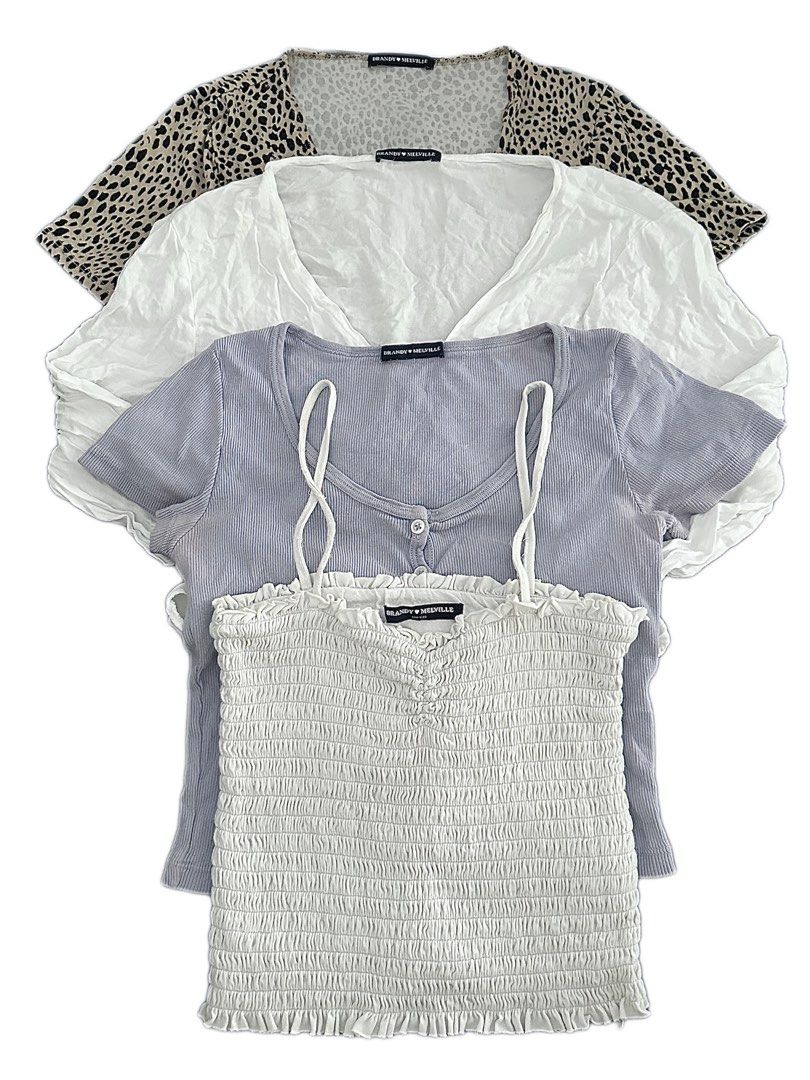 BRANDY MELVILLE BUNDLE TOPS (Category: Others Tops) located in Talisay. Submitted by kjujucloset (Listing ID 1468935649, Image 1). Description: No issue XS-M.
