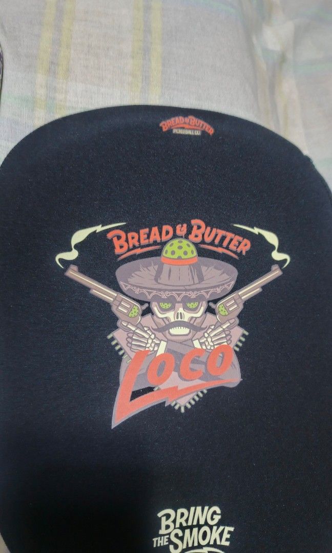 Bread and Butter Pickleball paddle (Category: Other Sports Equipment and Supplies) located in Manila. Submitted by jzenroz (Listing ID 1468952562, Image 3). Description: For sale preloved pickleball paddle Padala lang from abroad Upgraded to RPM Last july lang summating Still in good condition Selling as is lang din po BnB loco pickleball paddle 4,500 pesos only Hybrid Fixed mura na yan Hanap iba if kulang po budget Pass sa tawad Nagpalit lang ko