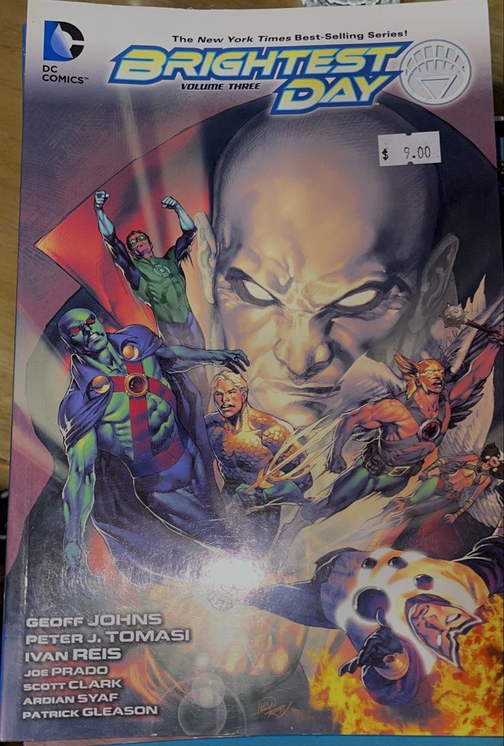 Brightest Day Volume Three DC Comics Trade Paperback (Category: Comics & Manga) located in Manila. Submitted by andreslvdr (Listing ID 1469099959, Image 1). Description: - Title: Brightest Day Volume Three (DC Comics) - Writers: Geoff Johns & Peter J. Tomasi - Artists: Ivan Reis, Joe Prado, Scott Clark, Ardian Syaf, & Patrick Gleason - Featured Characters: Martian Manhunter, Aquaman, & Hawkman - Perfect for any DC graphic novel collection -Send o