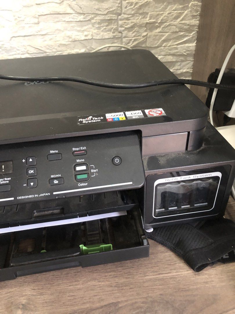 Brother DCP T310 (Category: Printers, Scanners & Copiers) located in Pasig City. Submitted by chubbyakyl (Listing ID 1469017606, Image 1). Description: Printer is working Scanner needs to be repaired May ink pa po RFS: Need to upgrade Loc: San Joaquin Pasig.