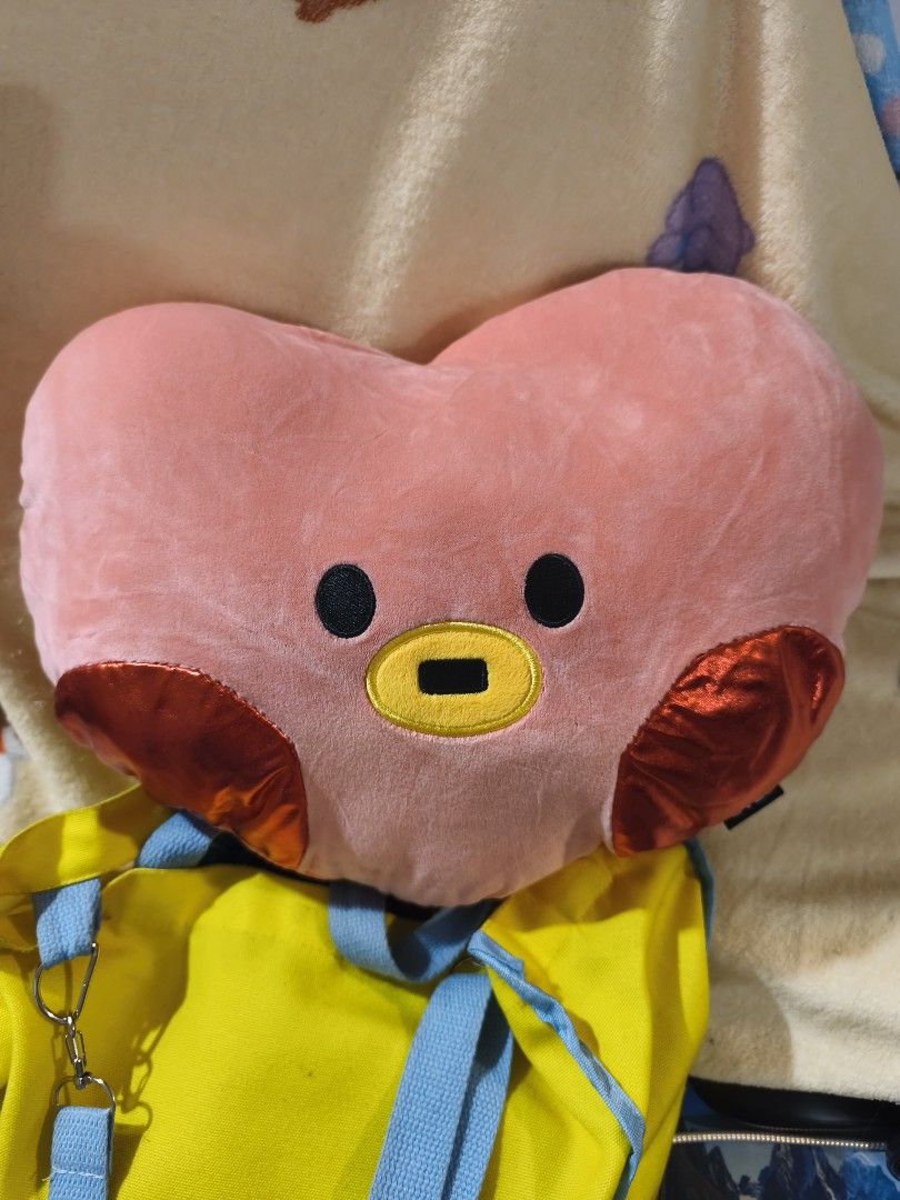 BT21 Tata head plushie (Category: Plushies & Soft Toys) located in Manila. Submitted by abubotph (Listing ID 1469124540, Image 2). Description: Available onhand and ready to ship. Bulacan loc. shipping via J&T or Lalamove.