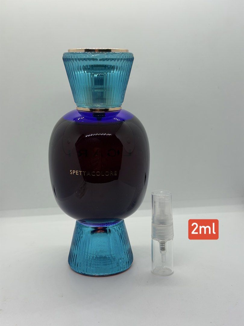 Bulgaria Allegra Glass Decant (Category: Fragrance & Deodorants) located in Mandaluyong City. Submitted by elle_scent (Listing ID 1469106650, Image 2). Description: ‼️NOT FOR FREE‼️ Discover the captivating elegance of Bvlgari Allegra Spettacolore, a luxurious fragrance for those who love rich, warm, and sophisticated scents! Fragrance Vibe: Sophisticated, warm, powdery, and alluring, with an elegant blend of amber and violet-like nuances. Perfec