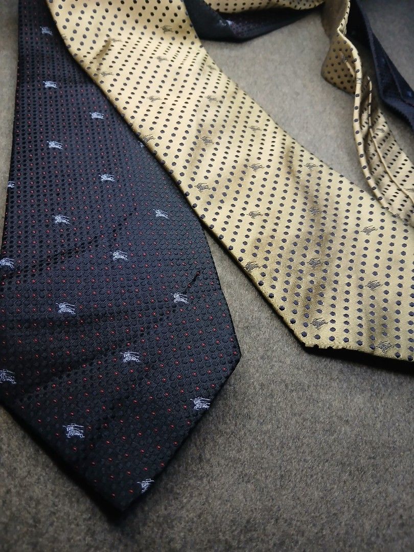 BURBERRY NECK TIE (Category: Ties) located in Caloocan City. Submitted by benthriftshp (Listing ID 1469077828, Image 2). Description: FOR SALE BURBERRY TIE 100% SILK BOTH GOOD AS NEW ASPACK FOR 2 PIECES 1,000.