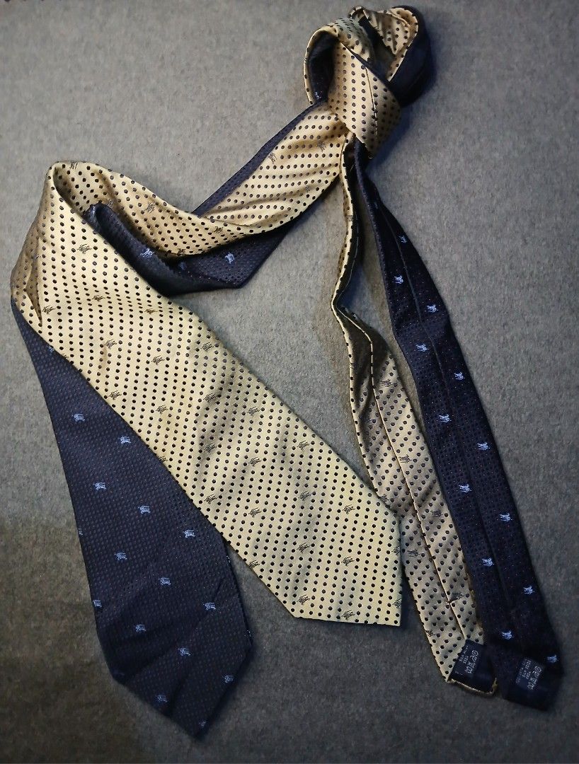 BURBERRY NECK TIE (Category: Ties) located in Caloocan City. Submitted by benthriftshp (Listing ID 1469077828, Image 3). Description: FOR SALE BURBERRY TIE 100% SILK BOTH GOOD AS NEW ASPACK FOR 2 PIECES 1,000.